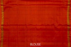 Orange Red Navratna Patola Saree