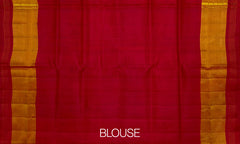 Red Maroon Mustard Skirt Border Patola Saree