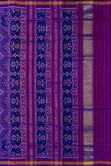 Jamun Color Chanda Bhat Patola Saree