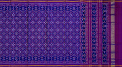 Jamun Color Chanda Bhat Patola Saree