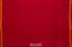 Maroon Light Blue Daliyabhat Patola Saree