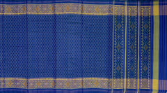 Ramagreen Blue Daliyabhat Border Single Ikat Rajkot Patola Saree