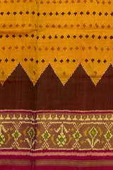 Pink Single Ikat Rajkot Patola Saree