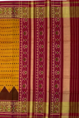 Pink Single Ikat Rajkot Patola Saree