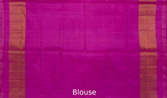 Baby Pink Single Ikat Rajkot Patola Saree