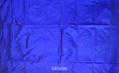 Blue Contemporary Single Ikat Handloom Pochampally Saree