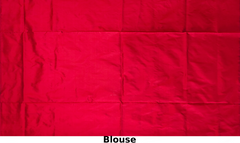 Maroon Maroon Pochampally Single Ikat Handloom Saree