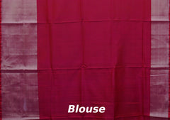 Yellow Uppada Sarees with Silver Buttas and Silver Border