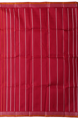 Red and Orange Arni Thread Work Saree