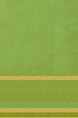 Lime Green Kanchipuram Pure Zari and Handloom Saree with Lime Green Border