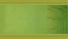 Lime Green Kanchipuram Pure Zari and Handloom Saree with Lime Green Border