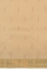 Threadwork Treasures in Off White Pure Silk Saree