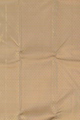 Off White and Parrot Green Contrast with Tissue Designs Pure Silk Saree