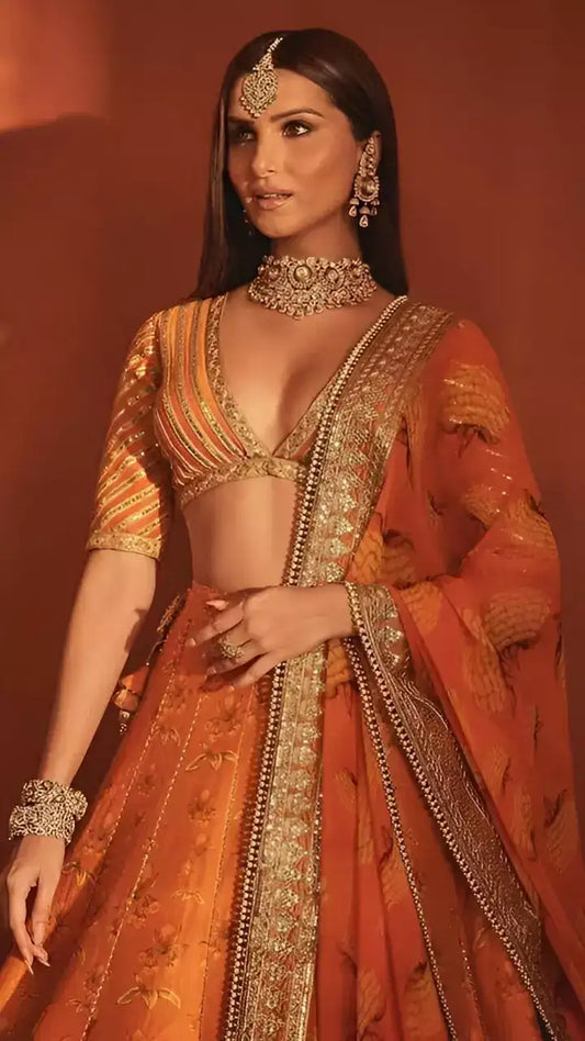 From Fiery Orange Lehengas to Graceful Ivory Sarees: Tara Sutaria’s Ethnic Closet is Every Bridesmaid’s Dream This Wedding Season