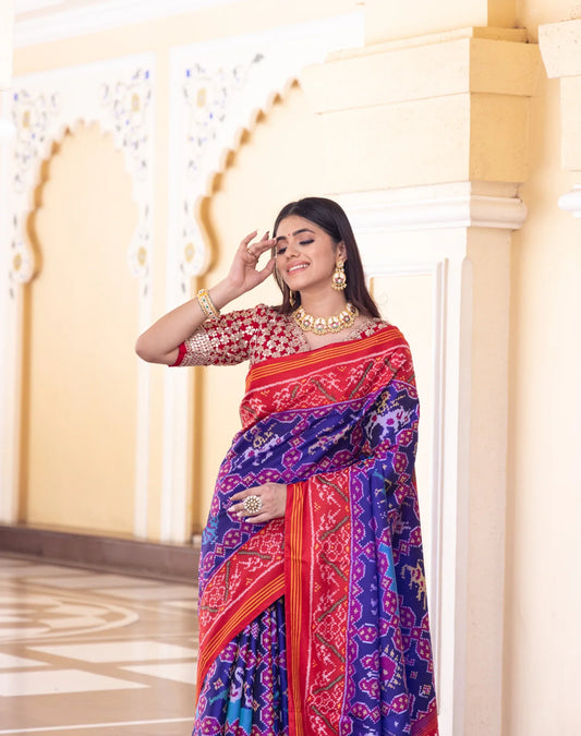 Patola Sarees: A Royal Legacy Crafted Through Centuries of Artistry