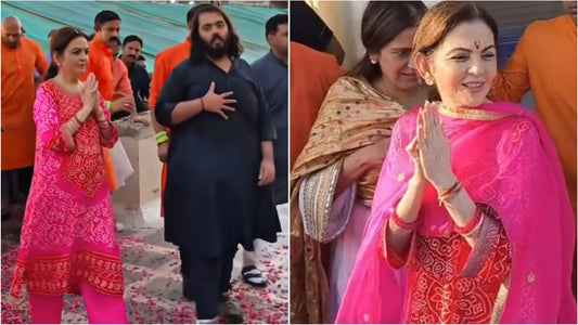 Nita Ambani Stuns in a Casual-Chic Co-Ord Set for Jhulan Goswami’s Birthday at Antilia