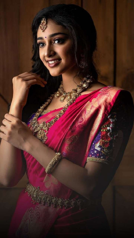 Preity Mukhundhan Radiates Elegance in Sarees and Stunning Silhouettes