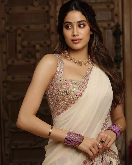 Janhvi Kapoor’s Stunning Saree Looks That Captured All Eyes