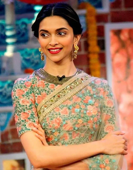 Steal the Spotlight: Saree Blouse Designs Inspired by Deepika Padukone’s Iconic Style