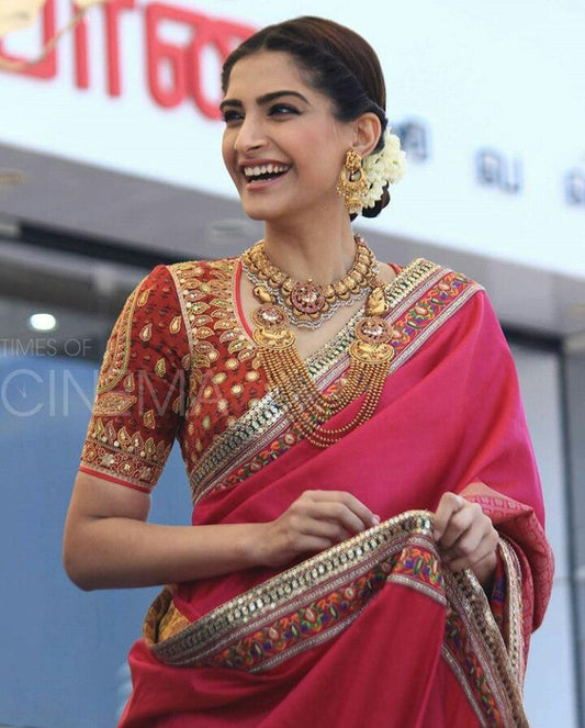 Sonam Kapoor Sparks Style Debate: Fans Choose Between Her 'Seeta' Saree and 'Geeta' Skirt Looks
