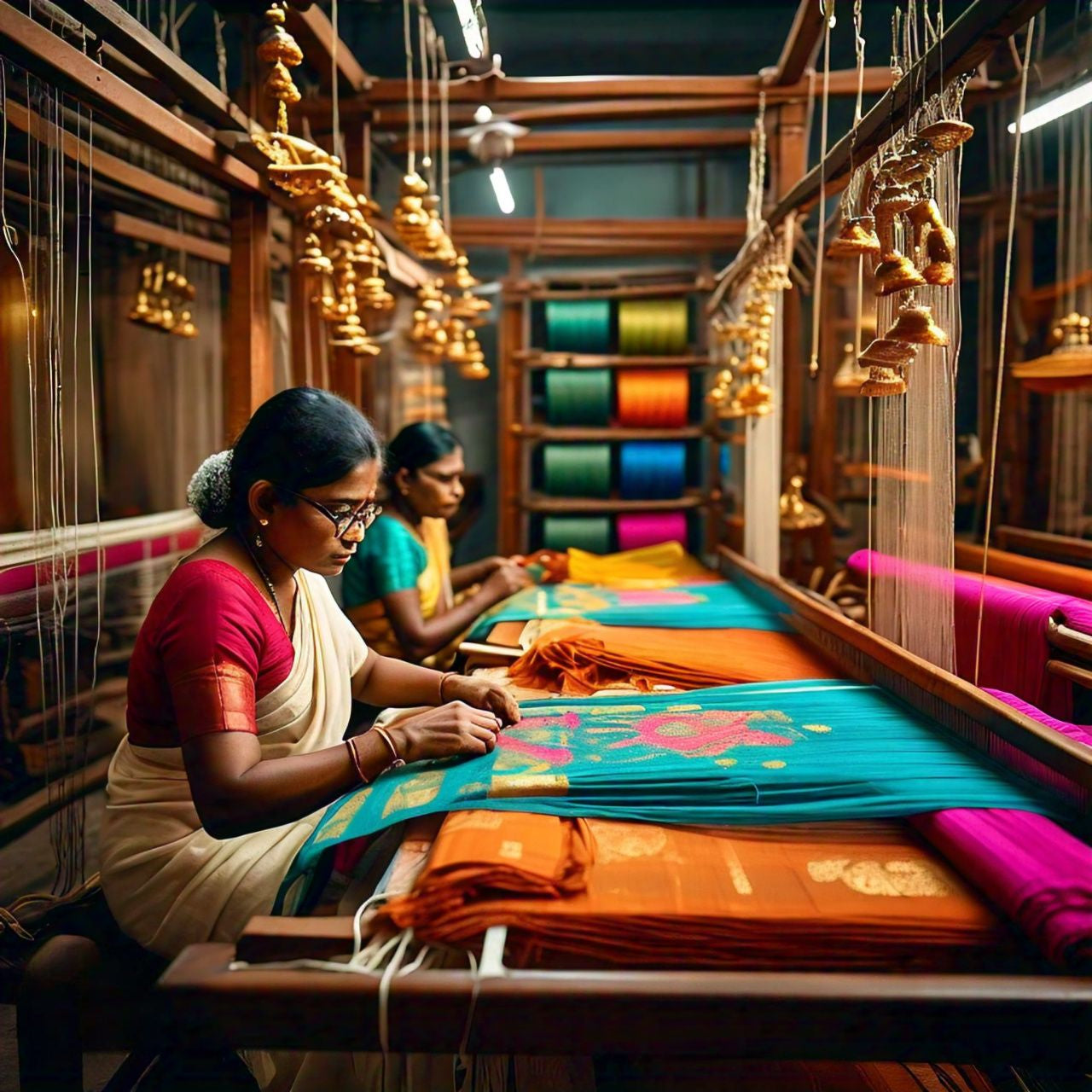 Handloom Reviving Ancient Weaving Techniques: A Glorious Tale of Kanchipuram ...
