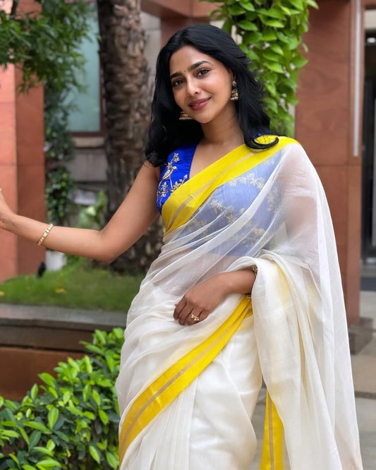 Aishwarya Lekshmi’s Top 10 Saree Moments That Took Our Breath Away