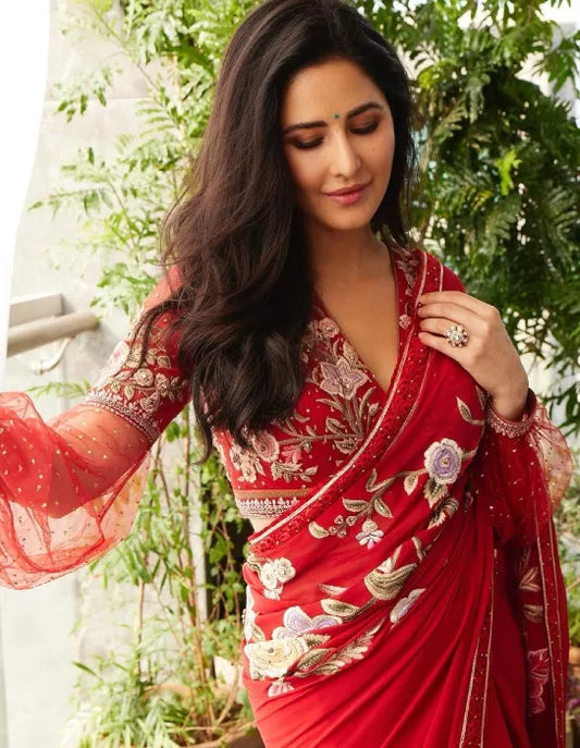 Bollywood Divas Flaunting Strip-Printed Sarees for the Festive Season