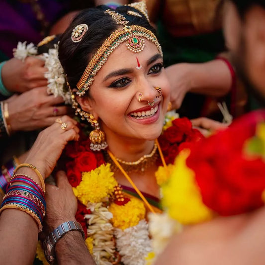 Keerthy Suresh Dons Her Mother’s 30-Year-Old Wedding Saree for Her Special Day