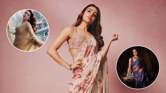 Samantha Ruth Prabhu’s Most Elegant Saree Moments That Stole the Spotlight