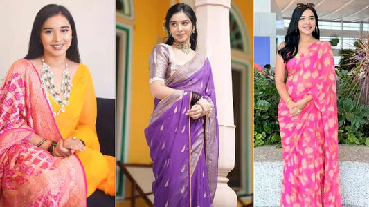 Festive Saree Blouse Designs Inspired by Tanya Mittal’s Glamorous Style