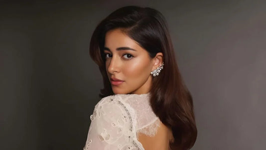 Ananya Panday Exudes Regal Grace in a Manish Malhotra Lace Saree Inspired by Maharani Gayatri Devi