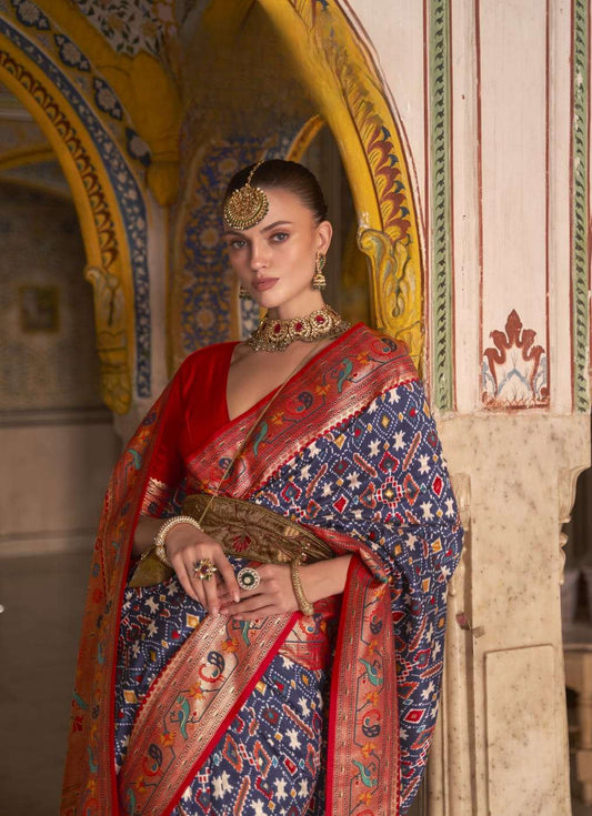 The Timeless Elegance of Patola Sarees: A Cultural and Ritualistic Gem in Hindu Traditions