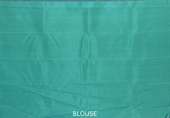 Blue Kancheevaram Silk Saree with Seamless Elegance
