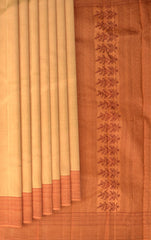 The Classic Copper Tapestry Pure Kanchipuram Silk Saree