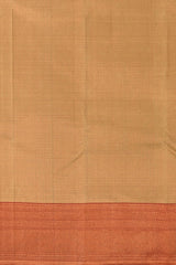 The Classic Copper Tapestry Pure Kanchipuram Silk Saree