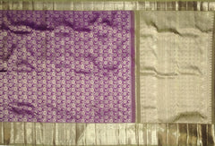 Wine Kanchipuram Silk Saree with Floral Jacquard – Elegance Woven in Deep Hues and Classic Weaves