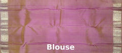 Purple Floral Jacquard Kanchipuram Silk Saree – A Regal Weave of Art and Elegance