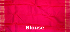 Green Jacquard Kanchipuram Silk Saree with Maroon Border – Earthy Tones Woven with Royal Charm