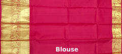 Rich Maroon Kanchipuram Silk Saree with Traditional Butta Motifs
