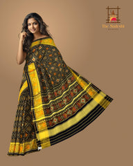 Black Chanda Bhat Regular Rajkot Patola Saree