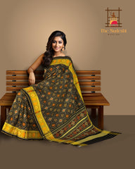 Black Chanda Bhat Regular Rajkot Patola Saree