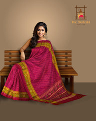 Pink Daliyabhat Patola Saree