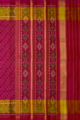 Pink Daliyabhat Patola Saree