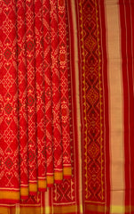 Red Manekchowk Patola Saree