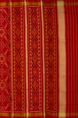 Red Manekchowk Patola Saree