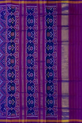 Jamun Color Chanda Bhat Patola Saree