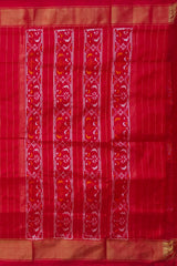 Red Navaratna Special Pochampalli Saree