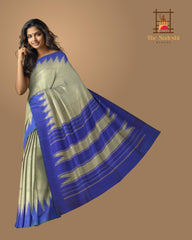 Elaichi Green Arani Temple Br Saree with Thalamboo/Temple Border